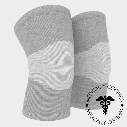 Instant Pain Relief Bamboo Compression Knee Sleeves (Pack of 2)