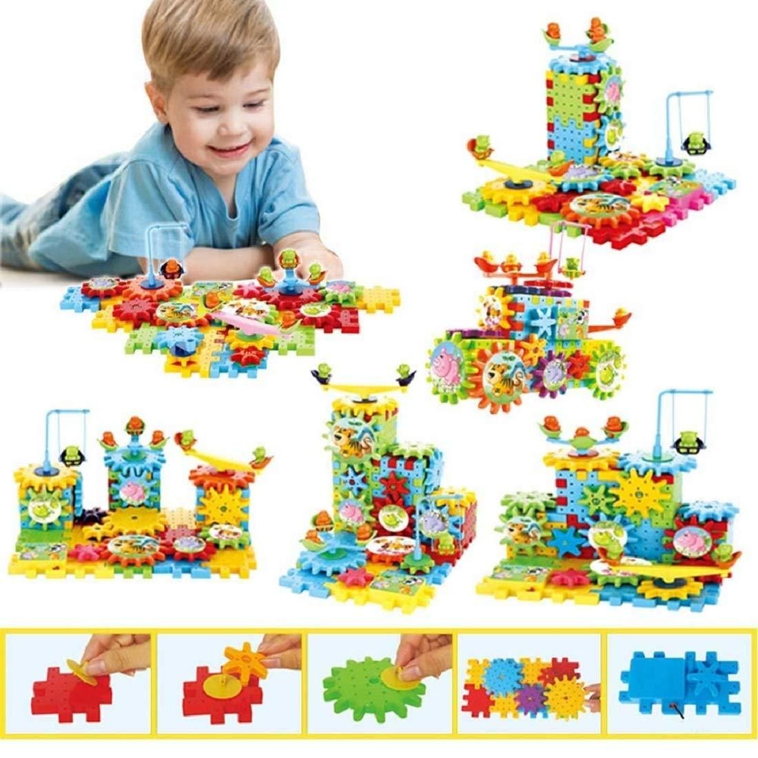 Gear Building Block (101 Pieces & 500+ Designs)