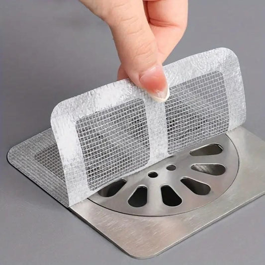 Disposable Shower Drain Hair Catcher Stickers for Bathroom, Bathtub and Kitchen (Buy 1 Get 9 Free🔥)