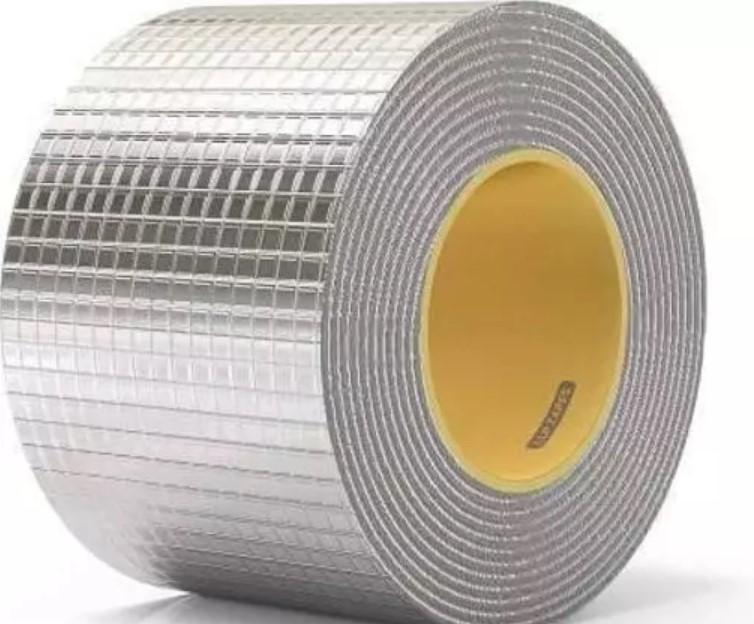 Aluminium Self Adhesive Foil Tape, UV Protection Waterproof Rubber Tape (10 cm x 5 mtr)