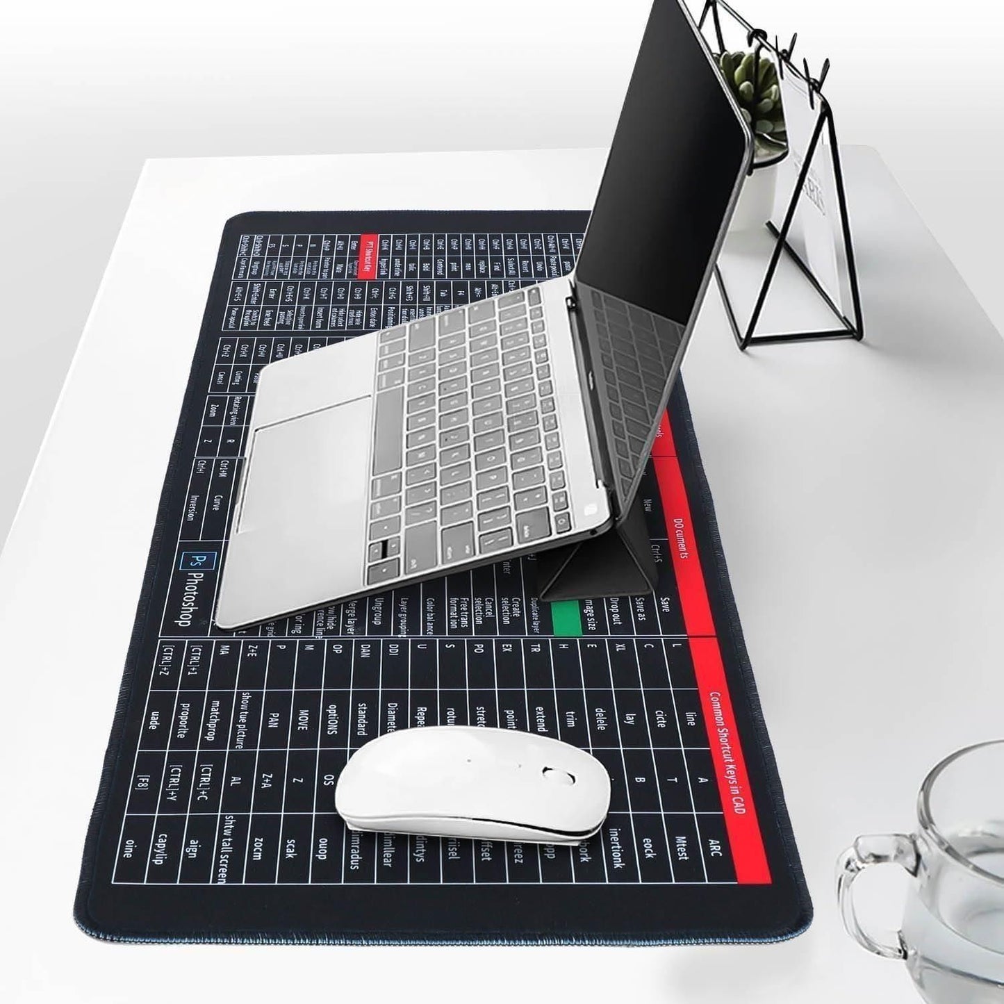 Anti-slip Keyboard Pad with (Shortcut Key Patterns)