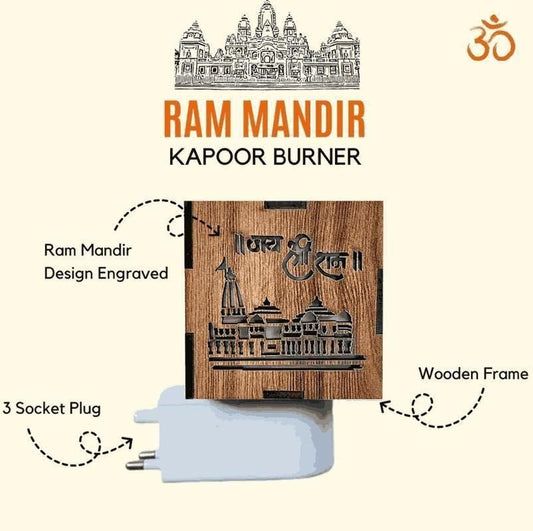 ORIGINAL™ AYODHYA RAM MANDIR AROMA BURNER