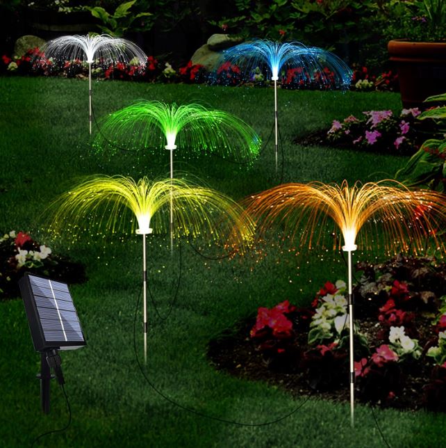 Changing Solar Waterproof Flower Lights (Multi Packs)