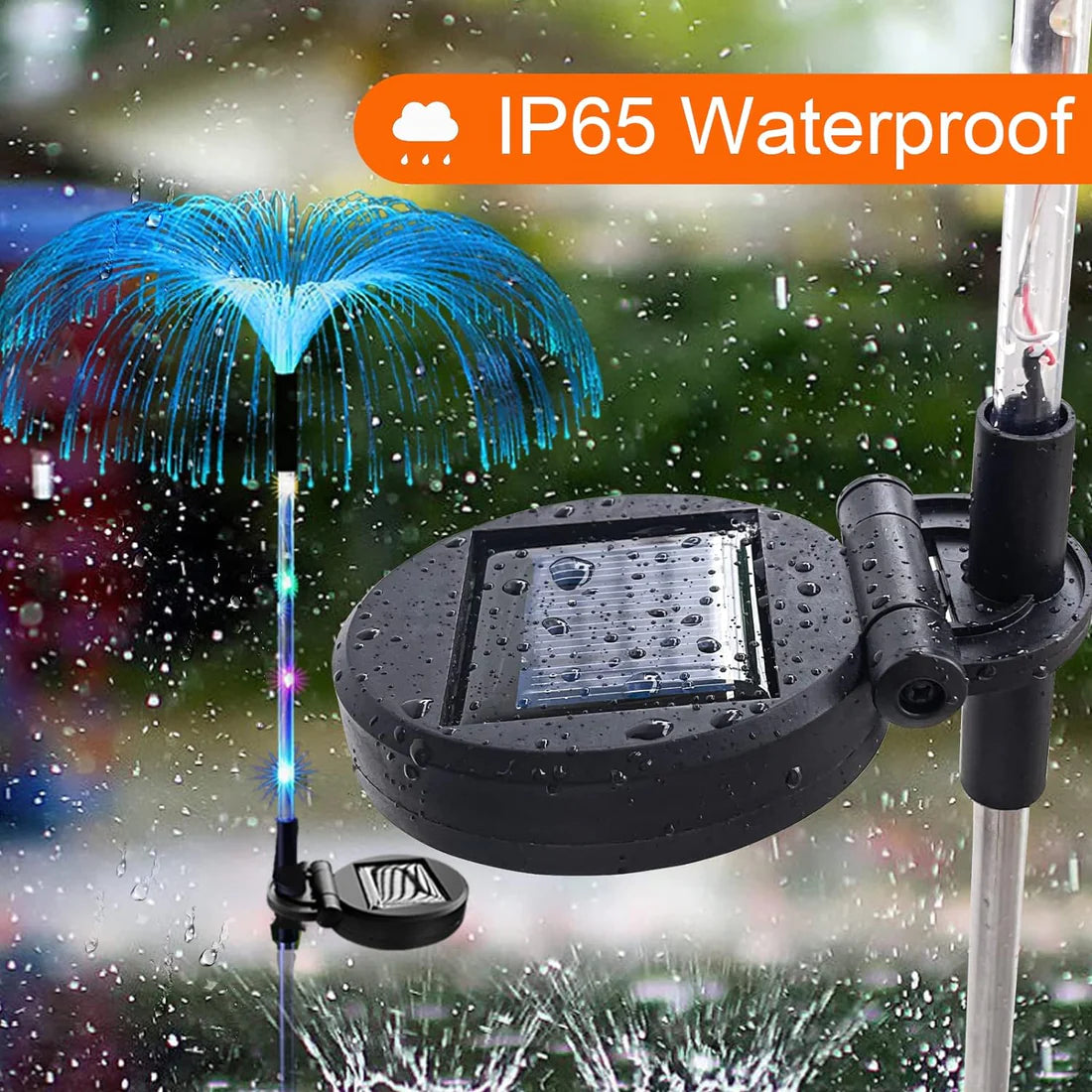 Changing Solar Waterproof Flower Lights (Multi Packs)